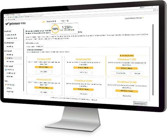 PDF Software PDFMAILER inkl. Briefpostservice gotomaxx PDFMAILER 6.0 mon3